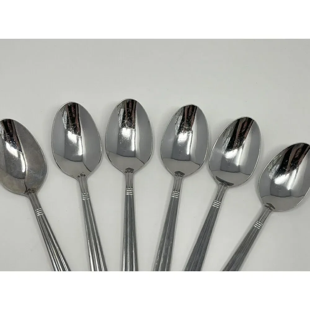 WALLACE CENTENNIAL Stainless Steel 18/10 Dinner Oval Soup Spoons 7 7/8